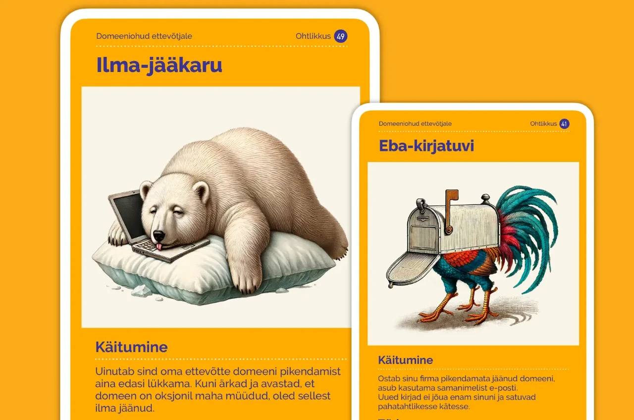 Domeenidega seotud ohtude teadlikkus jääb sageli poolikuks
